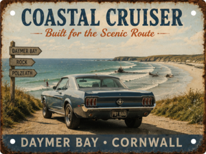 Built for the Scenic Route • Daymer Bay • Cornwall • Classic Ford Mustang